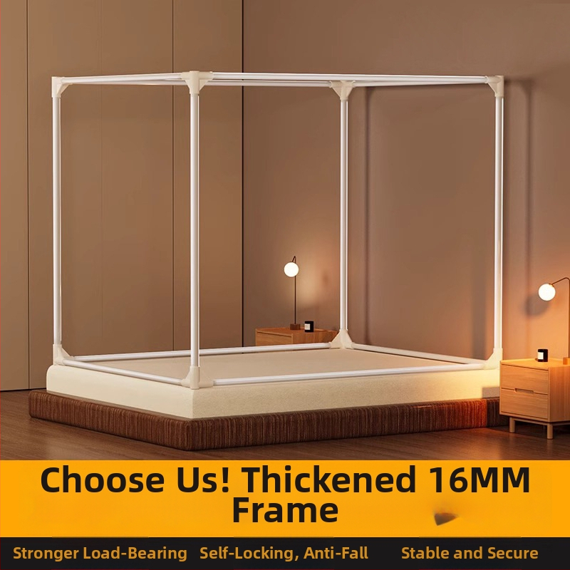 Rámová sieť proti komárom so 3 dverami, štýl zip-tent, rám z farbeného železa a farbené držiaky, montáž potrebná