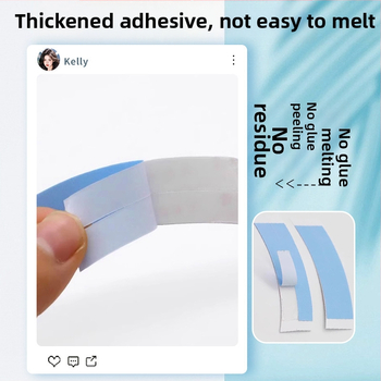 Choose yi dvojstranná lepiaca páska na parochňu, spoľahlivé upevnenie, 10 kusov