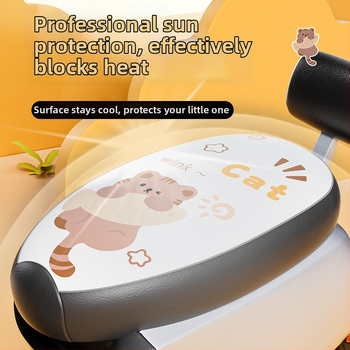 Pokrievka sedadla elektrického vozidla – PU koža, štyri ročné obdobia univerzálne, bez výplne, bez loga