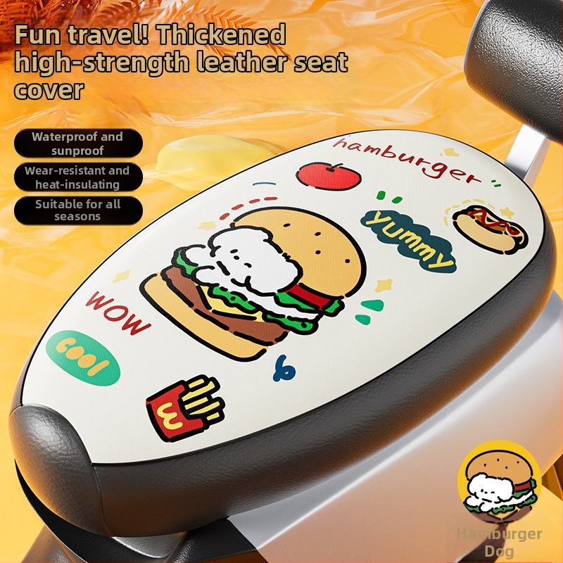 Pokrievka sedadla elektrického vozidla – PU koža, štyri ročné obdobia univerzálne, bez výplne, bez loga