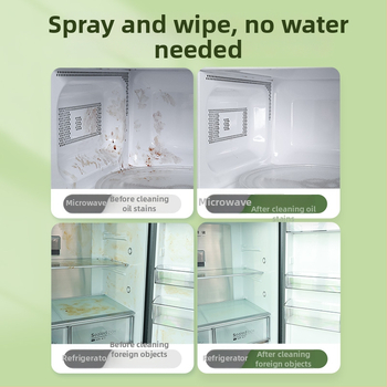 Viacfunkčný čistiaci sprej na odmasťovanie, odstraňovanie plesní a deodoráciu – hlboké čistenie