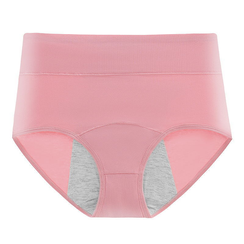 Vysokopásové bavlnené nohavičky pre menštruáciu, 95% bavlna, 5% elastán, výstelka v rozkroku 100% bavlna