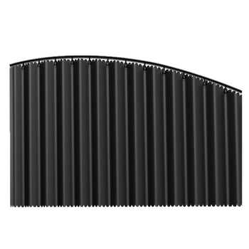 Slnečník do okien auta, univerzálna bočná záclona s vloženou koľajnicou, montáž zacvaknutím, PVC materiál