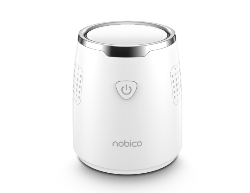 Norbik Purificator de prospețime pentru frigider cu sterilizare prin ozon, eliminare mirosuri, alimentare USB, pentru spații până la 10 m², 50 mg/h ozon