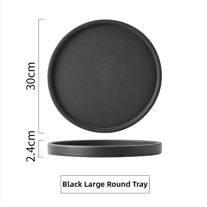 Porcelánový podnos do kúpeľne na kozmetiku a uteráky – nepravidelný tvar, moderný minimalistický štýl, vhodný do mikrovlnky