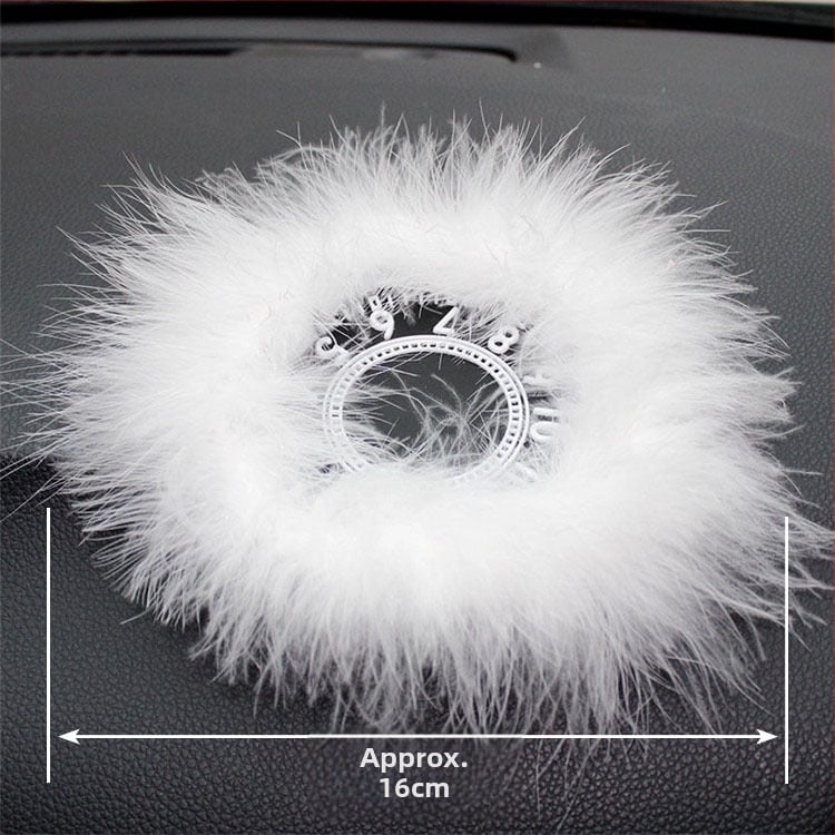 Automobilová ozdobná dekorácia – protišmytická podložka s diamantovou kaméliou, PU, prispôsobiteľné, značka Purple Yuchen Lan