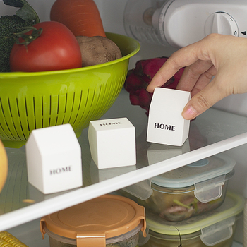 Sovoh diatomitový blok na absorpciu vlhkosti do chladničky, kontrola vlhkosti, vôňa adsorpcia, 70 g, 100 ks v krabici, balené, uložené vodorovne, licencovaná súkromná značka