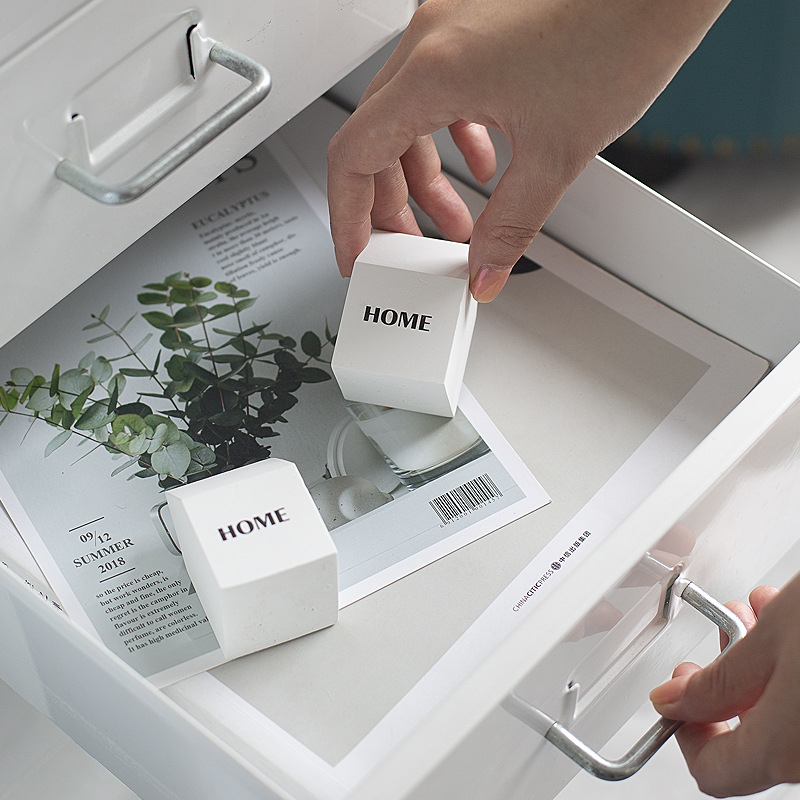 Sovoh diatomitový blok na absorpciu vlhkosti do chladničky, kontrola vlhkosti, vôňa adsorpcia, 70 g, 100 ks v krabici, balené, uložené vodorovne, licencovaná súkromná značka