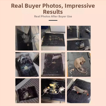 Rodenticid/insekticid — pastová lepivá pasca na myši, Fyyp-gg570, mierne toxická, bez vône