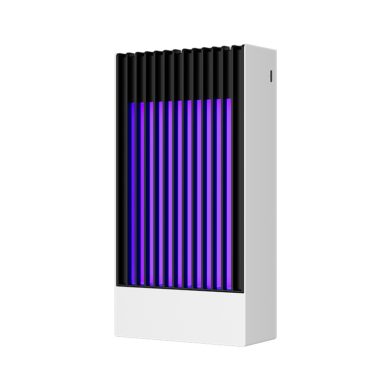 Lampa na hubenie komárov s UV svetlom a elektrickým šokom, vstavaná batéria 1001-1600 mAh, USB nabíjanie, vhodná pre 11-20 m²