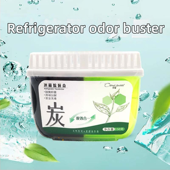 Kangxin Deodorant do chladničky, vôňa bambusového uhlíka a čaju, pevná forma, balenie 48 ks