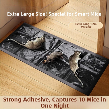 Nektoxická lepivá pasca na potkany a šváby, pevný lepiaci panel, 100 listov v krabici, model YJ-MT01, značka iSHL/Yiju Youxuan