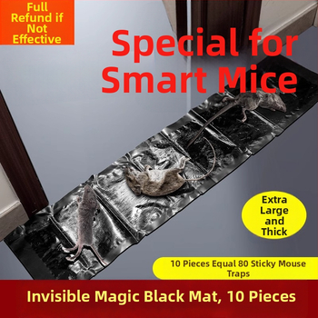 Nektoxická lepivá pasca na potkany a šváby, pevný lepiaci panel, 100 listov v krabici, model YJ-MT01, značka iSHL/Yiju Youxuan