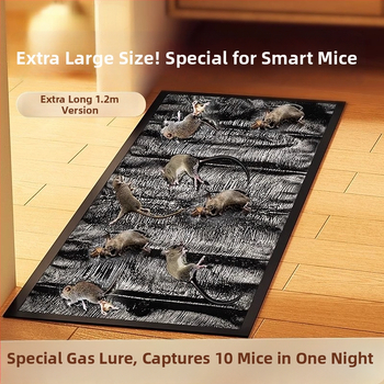 Nektoxická lepivá pasca na potkany a šváby, pevný lepiaci panel, 100 listov v krabici, model YJ-MT01, značka iSHL/Yiju Youxuan