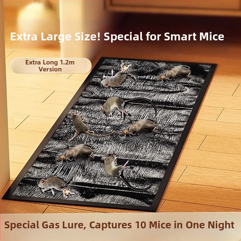 Neotrovana ljepilna klopka za miševe i žohare, čvrsta ljepilna ploča, 100 listova u kutiji, model YJ-MT01, brend iSHL/Yiju Youxuan