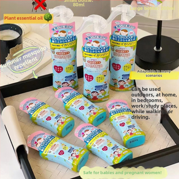 Repelentný sprej proti komárom – tekutá formulácia, 80 ml/200 ml, netoxický, pesticídny certifikát WP20120071