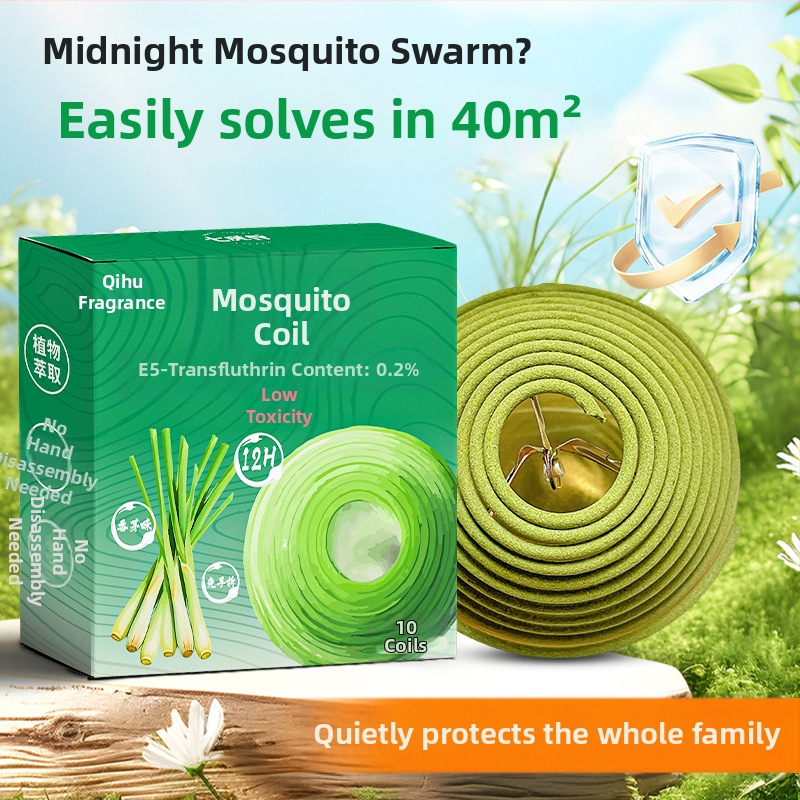 Mugwort Proti komárom Kolo, 10 diskov, Mierne toxické, Registrácia pesticídov Wp20100150