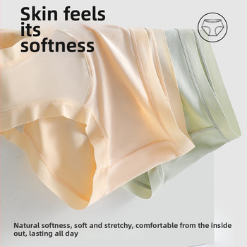 Dámske nohavičky z modalu so stredným pásom, priedušné a antibakteriálne, rozkrok 100% bavlna, pletené