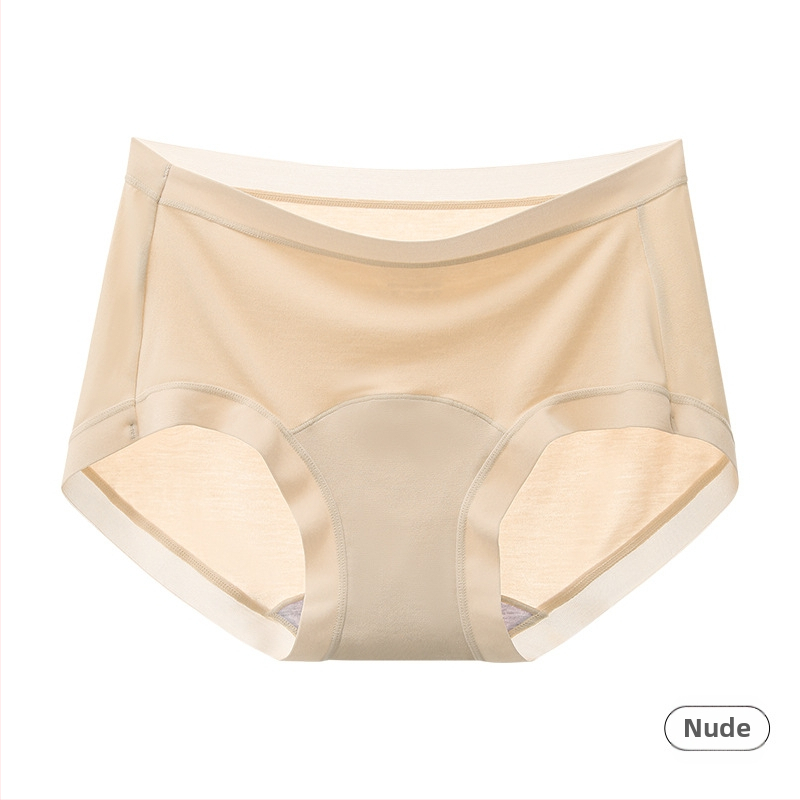 Dámske nohavičky z modalu so stredným pásom, priedušné a antibakteriálne, rozkrok 100% bavlna, pletené