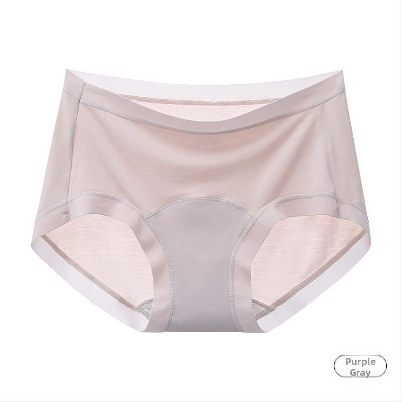 Dámske nohavičky z modalu so stredným pásom, priedušné a antibakteriálne, rozkrok 100% bavlna, pletené