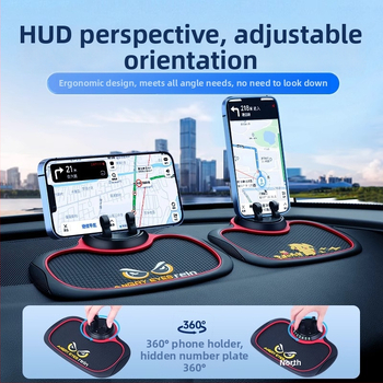 Držiak do auta – Viacfunkčné príslušenstvo stredovej konzoly, silikón, prispôsobenie, tlač loga, autorizovaná značka