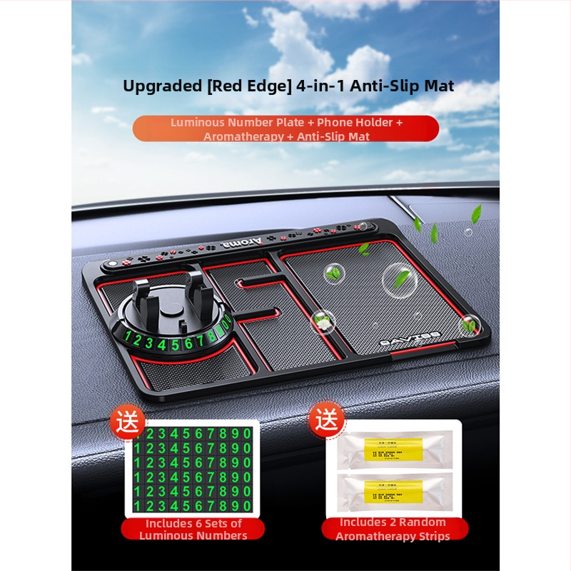 Držiak do auta – Viacfunkčné príslušenstvo stredovej konzoly, silikón, prispôsobenie, tlač loga, autorizovaná značka