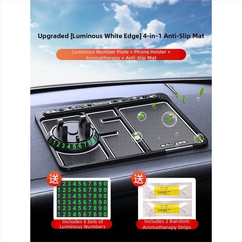 Držiak do auta – Viacfunkčné príslušenstvo stredovej konzoly, silikón, prispôsobenie, tlač loga, autorizovaná značka