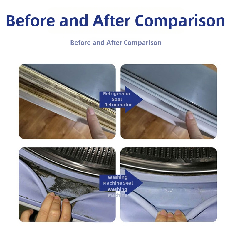 Šaldytuvo pelėsių šalinimo priemonė – Prekės ženklas The Lot of Mu Zhi; Tarpiklių ir sandariųjų juostų valymas; Pelėsių dėmių šalinimas; Dezodoruojantis priemonė; Pakuotė 30 vnt