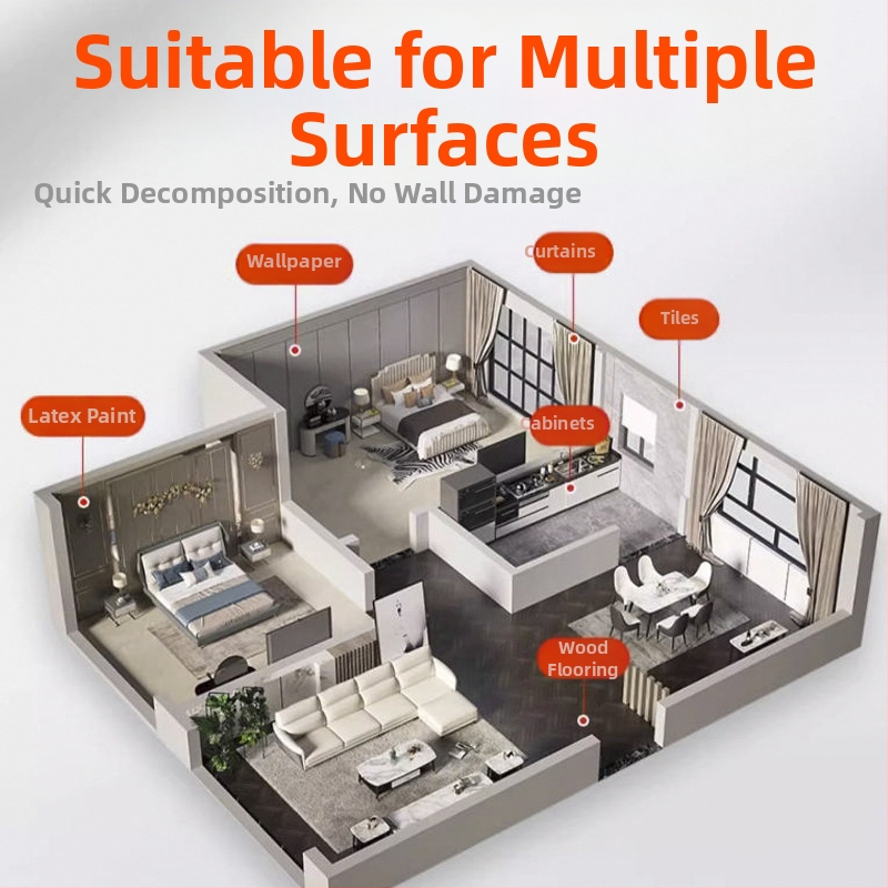 Odstraňovač plesní do chladničky s gélovým tesniacim pásom – bez vône, 500 ml, kód YJJ-115-046