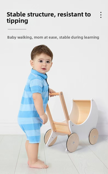 Drevený nákupný košík – hra na domácnosť, vzdelávacia hračka pre deti 4–6 rokov