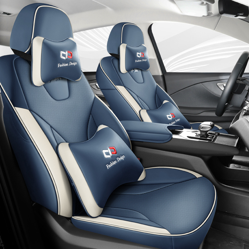 Pokrov sedadla auta z perforovanej kože, Xinmengde, pre Red Flag EQM5, trieda S