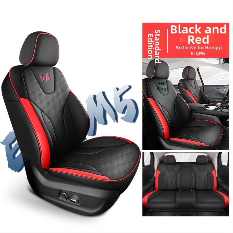 Pokrov sedadla auta z perforovanej kože, Xinmengde, pre Red Flag EQM5, trieda S