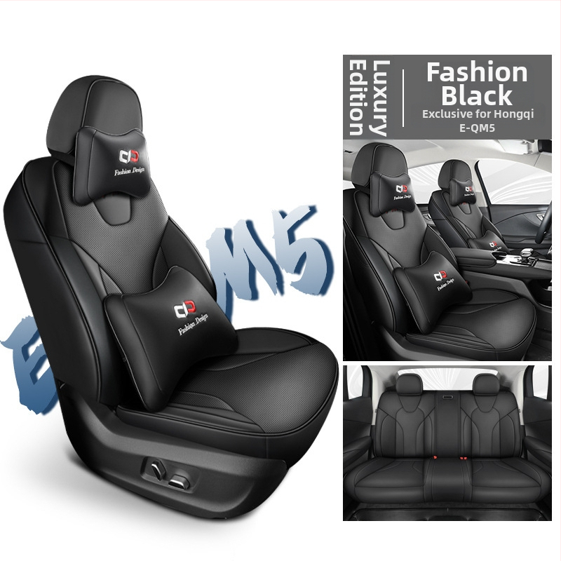 Pokrov sedadla auta z perforovanej kože, Xinmengde, pre Red Flag EQM5, trieda S