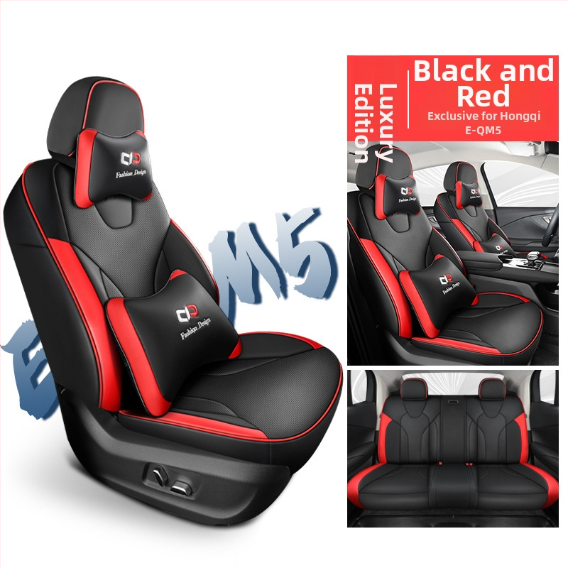 Pokrov sedadla auta z perforovanej kože, Xinmengde, pre Red Flag EQM5, trieda S