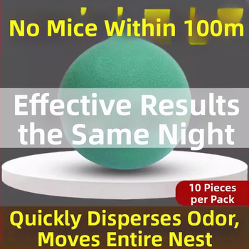 Pevné guľôčky proti myšiam – rodenticid pre vnútorné aj vonkajšie použitie, 16 g, balenie 5 alebo 10 kusov, model 233