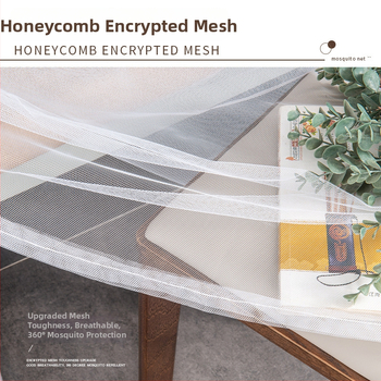 Sieť proti komárom pre študentskú izbu, skladacia sieť, dvojdverová, bez montáže, polyesterová látka