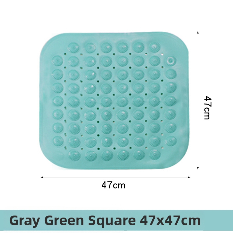 Protiskluzová podložka do kúpeľne, PVC, štvorcový tvar, kúpeľňa, moderný minimalistický štýl, umývateľná