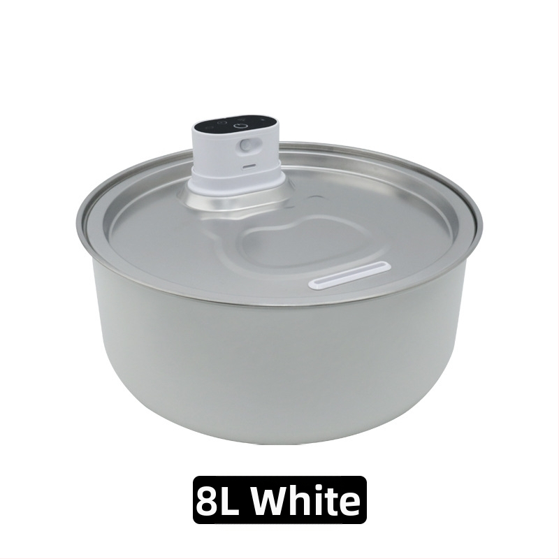 Chytrá fontána na vodu pre domáce zvieratá – nerezová oceľ, automatický senzor, odnímateľná, pre psy a mačky – model 801