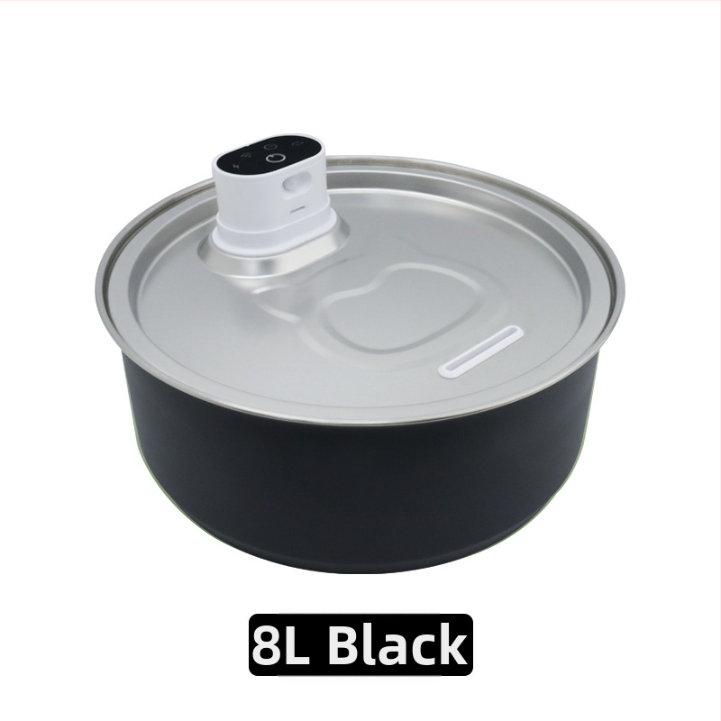 Chytrá fontána na vodu pre domáce zvieratá – nerezová oceľ, automatický senzor, odnímateľná, pre psy a mačky – model 801