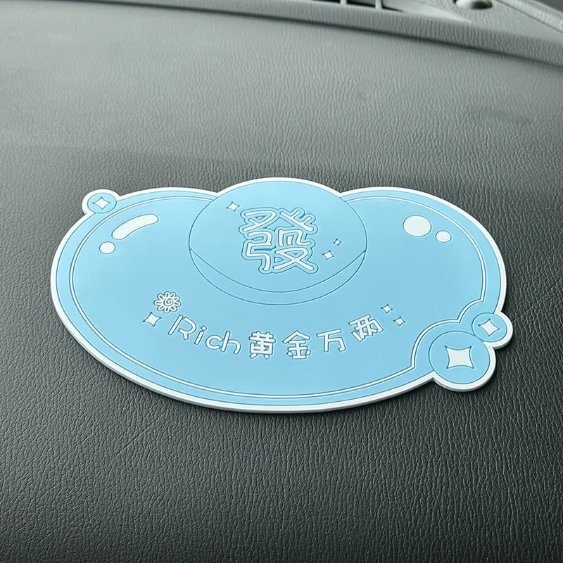 Protisklzová podložka pre stredovú konzolu auta s karikatúrnym dizajnom, tepelne odolný PVC materiál; Značka: Full Crossing; Licencovaný súkromný štítok: Áno; Bez prispôsobenia; Bez loga.