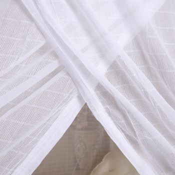 Sieť proti komárom na posteli, s jednými dverami, z nehrdzavejúcej ocele, nosná rúra z nehrdzavejúcej ocele, montáž potrebná