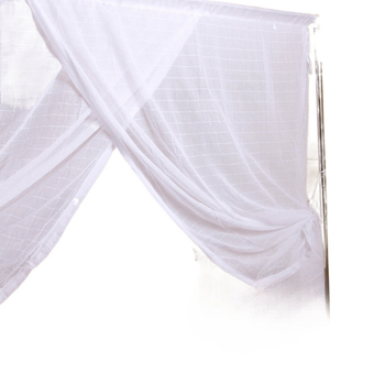 Sieť proti komárom na posteli, s jednými dverami, z nehrdzavejúcej ocele, nosná rúra z nehrdzavejúcej ocele, montáž potrebná