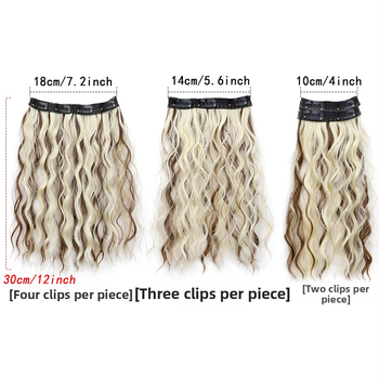 Objemová časť paruky FY212, teplotne odolné syntetické vlákna, spracovanie: mechanizmus, pre dámy