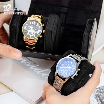 Odinė laikrodžių dėžutė, unisex, Europos ir Amerikos stilius, nešiojama kelionėms, CASEGRACE/Kasege, modeliai sp01369/sp01370