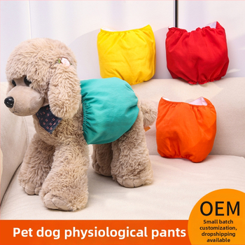 Amor polyesterové nohavice pre psy, prateľné, vodeodolné, ochrana počas hárania pre samcov, pôvod Zhejiang, Čína