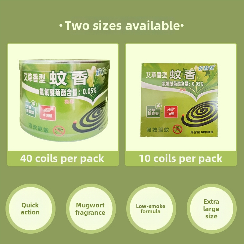 Kamuolių atbaidymo smilkalai su mugwort kvapu, kieto pavidalo, diskinio tipo, 30-40 apsisukimų