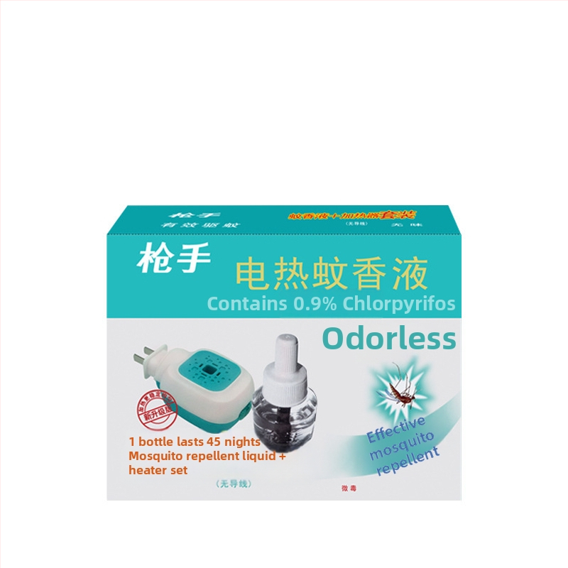 Gunner elektrinis moskitų atbaidymo skystis – bekvapis, papildymas 20 vnt., WP20140166