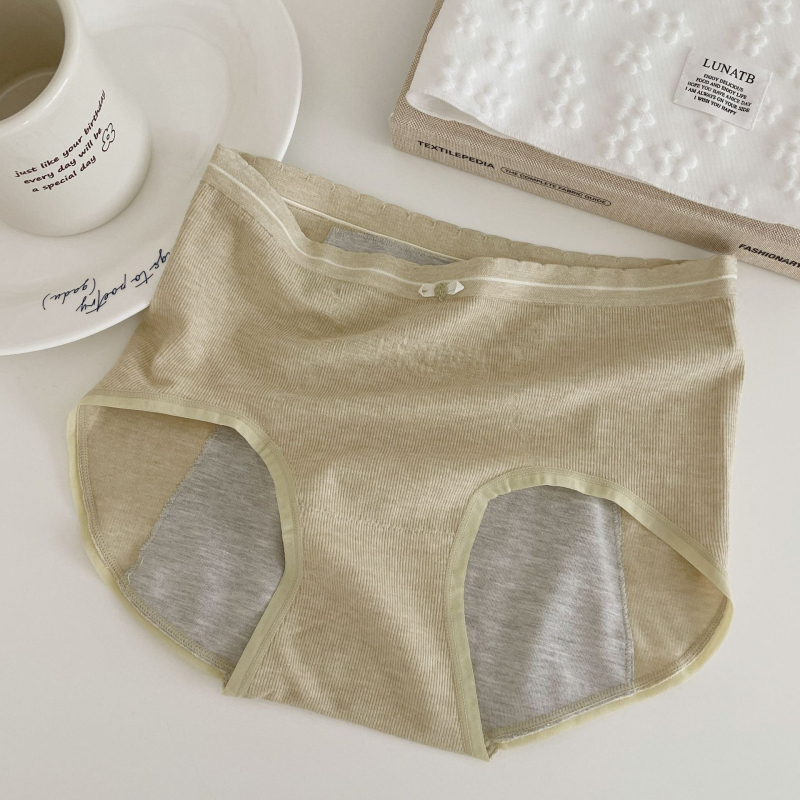 SANWYMEN bezšvové menštruačné nohavičky pre ženy, stredný pás, priedušné; hlavný materiál 85% regenerovanej celulózovej vlákniny, klínová výstelka 95% regenerovanej celulózovej vlakniny; jednofarebné, fyziologické nohavičky; kód K3669