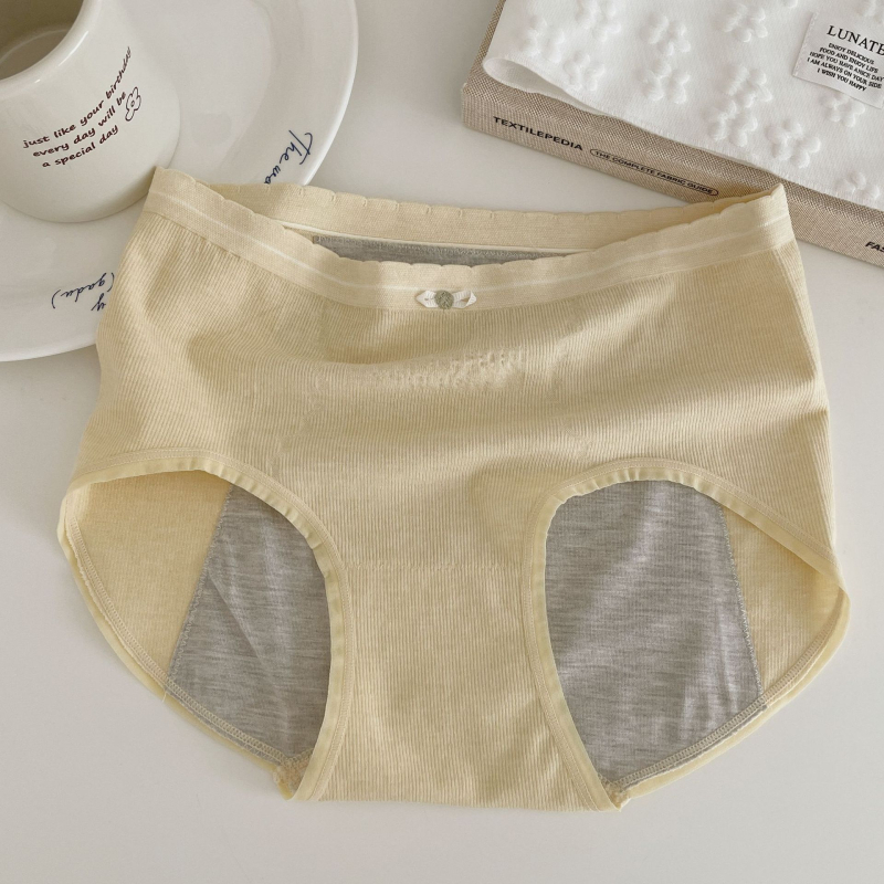 SANWYMEN bezšvové menštruačné nohavičky pre ženy, stredný pás, priedušné; hlavný materiál 85% regenerovanej celulózovej vlákniny, klínová výstelka 95% regenerovanej celulózovej vlakniny; jednofarebné, fyziologické nohavičky; kód K3669