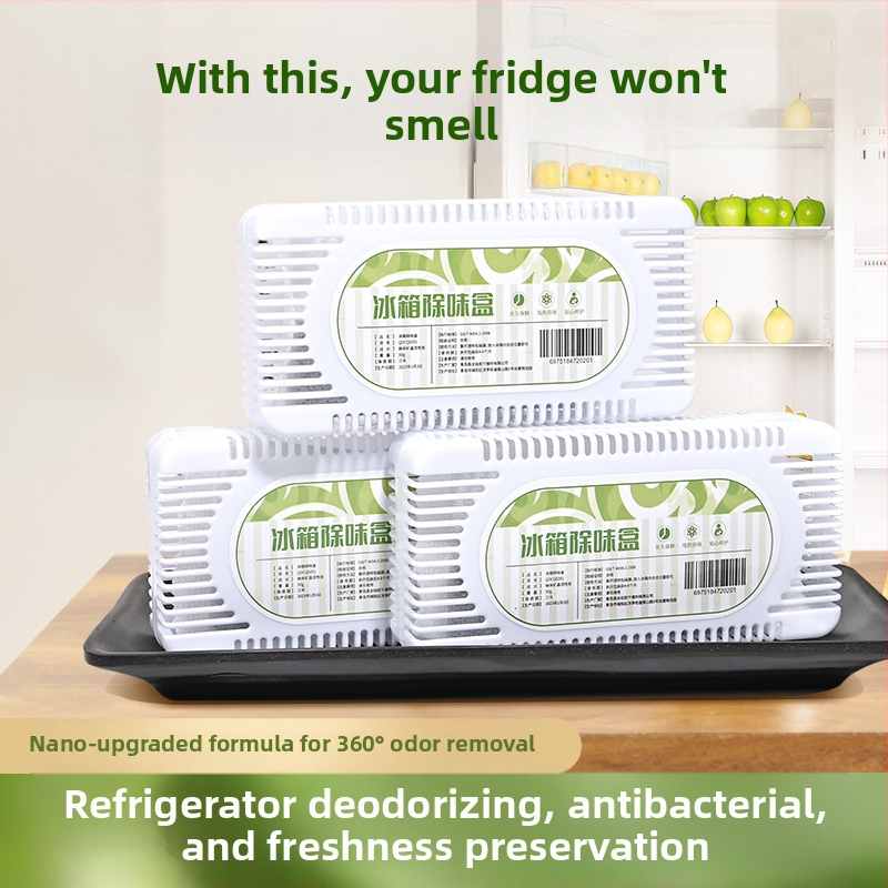 Chladničkový deodorant s nano minerálnymi kryštálmi, bez vône, 50 g, balenie 150 kusov